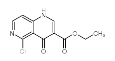 5-CHLORO-1,4-DIHYDRO-4-OXO-1,6-NAPHTHYRIDINE-3-CARBOXYLIC ACID ETHYL ESTER picture