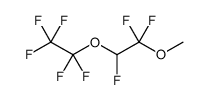 Ethane, 1,1,1,2,2-pentafluoro-2-(1,2,2-trifluoro-2-methoxyethoxy)结构式