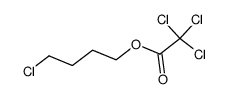 trichloroacetic 4-chlorobutyl ester结构式