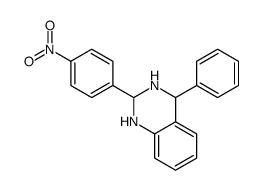 2-(4-nitrophenyl)-4-phenyl-1,2,3,4-tetrahydroquinazoline Structure