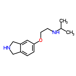 N-[2-(2,3-Dihydro-1H-isoindol-5-yloxy)ethyl]-2-propanamine Structure