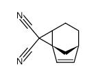 2,2-dicyanotricyclo(4.2.1.01,3)non-7-ene Structure