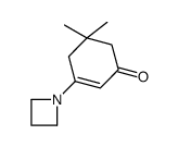 3-(azetidin-1-yl)-5,5-dimethylcyclohex-2-en-1-one Structure