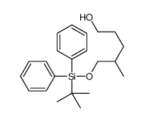 5-[tert-butyl(diphenyl)silyl]oxy-4-methylpentan-1-ol Structure