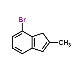 7-Bromo-2-methyl-1H-indene Structure