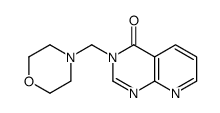 3-(morpholin-4-ylmethyl)pyrido[2,3-d]pyrimidin-4-one结构式