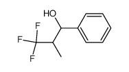 1-phenyl-2-(trifluoromethyl)-1-propanol结构式