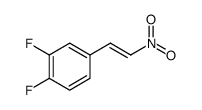 Benzene, 1,2-difluoro-4-(2-nitroethenyl)结构式