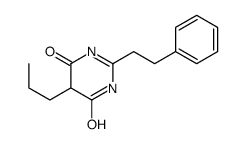 2-(2-phenylethyl)-5-propyl-1H-pyrimidine-4,6-dione结构式