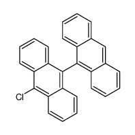 9-anthracen-9-yl-10-chloroanthracene Structure