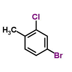 4-Bromo-2-chloro-1-methylbenzene structure
