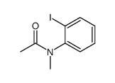 N-(2-iodophenyl)-N-methylacetamide结构式