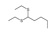 1,1-bis(ethylsulfanyl)pentane Structure