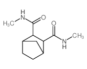 Bicyclo[2.2.1]heptane-2,3-dicarboxamide,N2,N3-dimethyl-结构式