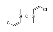 2-chloroethenyl-[2-chloroethenyl(dimethyl)silyl]oxy-dimethylsilane Structure