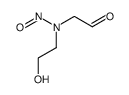 N-(2-hydroxyethyl)-N-(formylmethyl)nitrosamine结构式