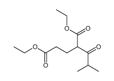 2-isobutyryl-glutaric acid diethyl ester Structure