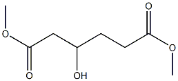 Hexanedioic acid, 3-hydroxy-, 1,6-dimethyl ester结构式