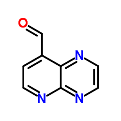 吡啶并[2,3-b]吡嗪-8-甲醛结构式