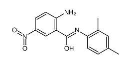 2-amino-N-(2,4-dimethylphenyl)-5-nitrobenzamide结构式
