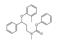 phenyl methyl[3-(2-methylphenoxy)-3-phenylpropyl]-carbamate Structure