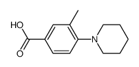 3-methyl-4-(piperidin-1-yl)-benzoic acid图片