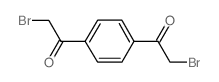 2-bromo-1-[4-(2-bromoacetyl)phenyl]ethanone Structure