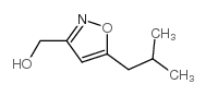 3-Isoxazolemethanol,5-(2-methylpropyl)-(9CI)结构式