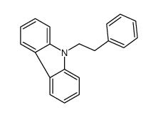 9-(2-phenylethyl)carbazole Structure