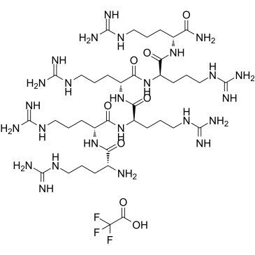 Hexa-D-arginine TFA Structure