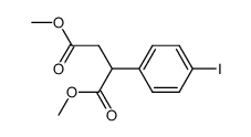 (4-iodo-phenyl)-succinic acid dimethyl ester Structure