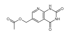 6-(acetoxymethyl)pyrido[2,3-d]pyrimidine-2,4(1H,3H)-dione Structure