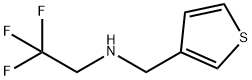 (3-噻吩基甲基)(2,2,2-三氟乙基)胺结构式