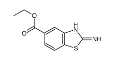 5-Benzothiazolecarboxylicacid,2-amino-,ethylester(6CI,9CI)结构式