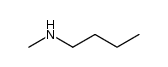 N-methyl-butylammonium cation Structure