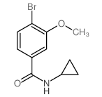 4-BROMO-N-CYCLOPROPYL-3-METHOXYBENZAMIDE picture