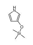 3-[(Trimethylsilyl)oxy]pyrrole结构式