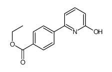 ethyl 4-(6-oxo-1H-pyridin-2-yl)benzoate Structure