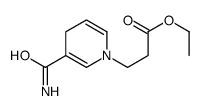 ethyl 3-(3-carbamoyl-4H-pyridin-1-yl)propanoate Structure