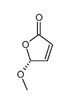 (–)-(R)-5-methoxyfuran-2(5H)-one Structure