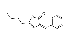 (3E)-3-benzylidene-5-butylfuran-2-one Structure