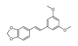 5-[2-(3,5-dimethoxyphenyl)ethenyl]-1,3-benzodioxole Structure