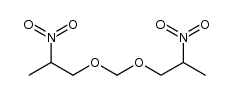 bis(2-nitro-1-propyl)formal Structure