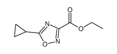 Ethyl 5-Cyclopropyl-1,2,4-Oxadiazole-3-Carboxylate Structure