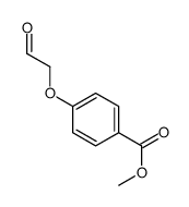 methyl 4-(2-oxoethoxy)benzoate Structure