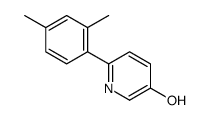 6-(2,4-dimethylphenyl)pyridin-3-ol Structure
