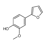 4-(furan-2-yl)-2-methoxyphenol Structure