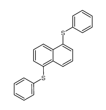1,5-Bis(phenylthio)naphthalene Structure
