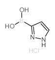 吡唑-3-硼酸盐酸盐结构式