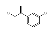 3-chloro-α-(chloromethyl)-styrene结构式